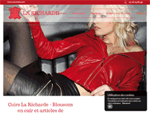 Tablet Screenshot of laricharde.com